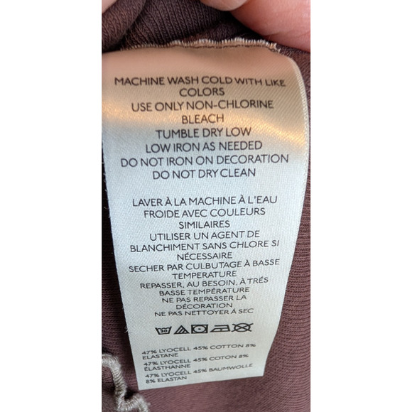 We The Free Sage Layering Long Sleeve Top 90s Boho Grunge Indie Mocha Brown SML - Picture 9 of 10